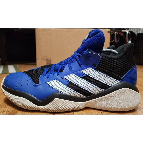Adidas Men\'s Sz 13.5 Harden Stepback Blue Goat Basketball Shoes Sneakers EG2769 main image 6